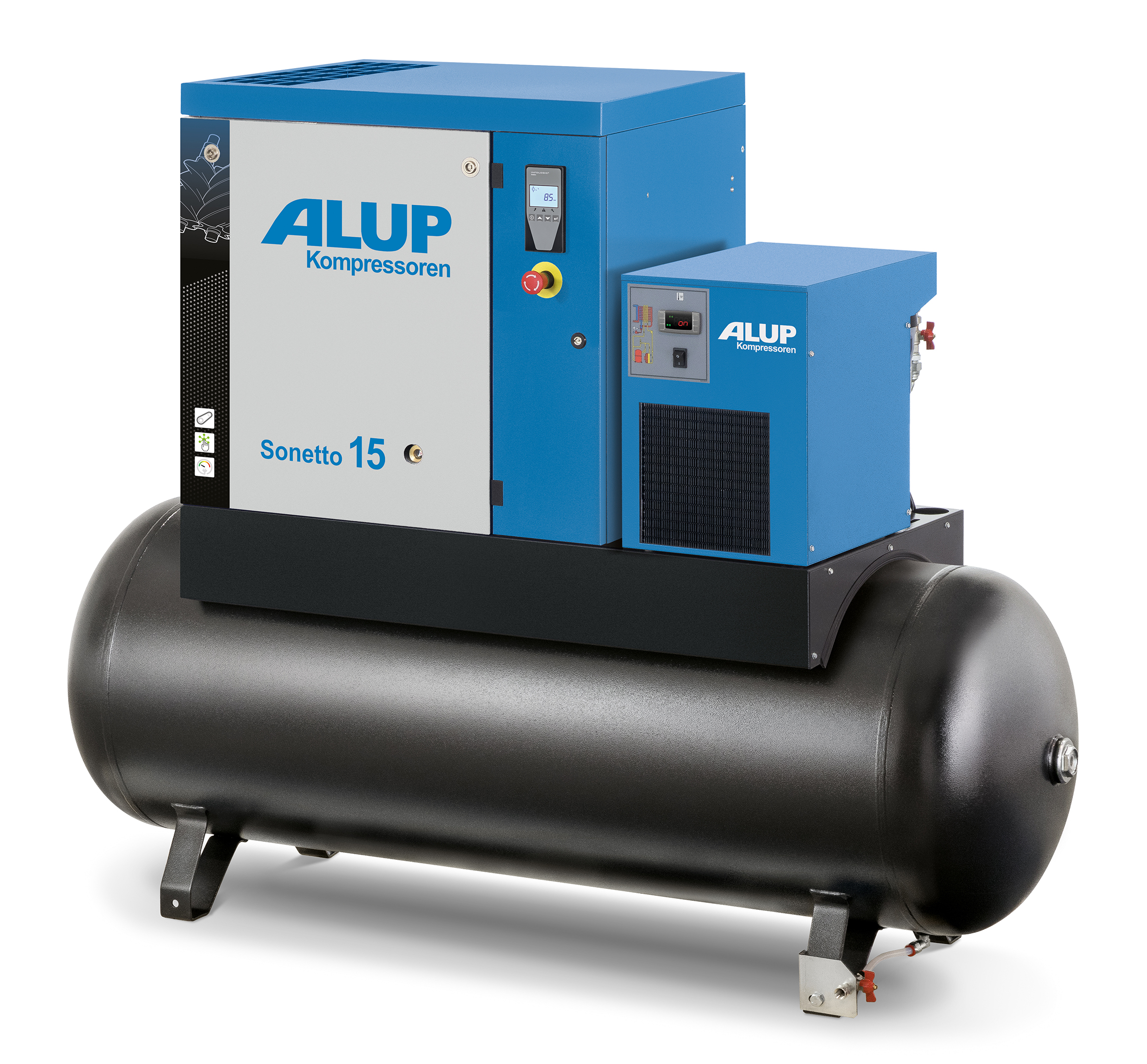 Винтовые комплессоры Alup